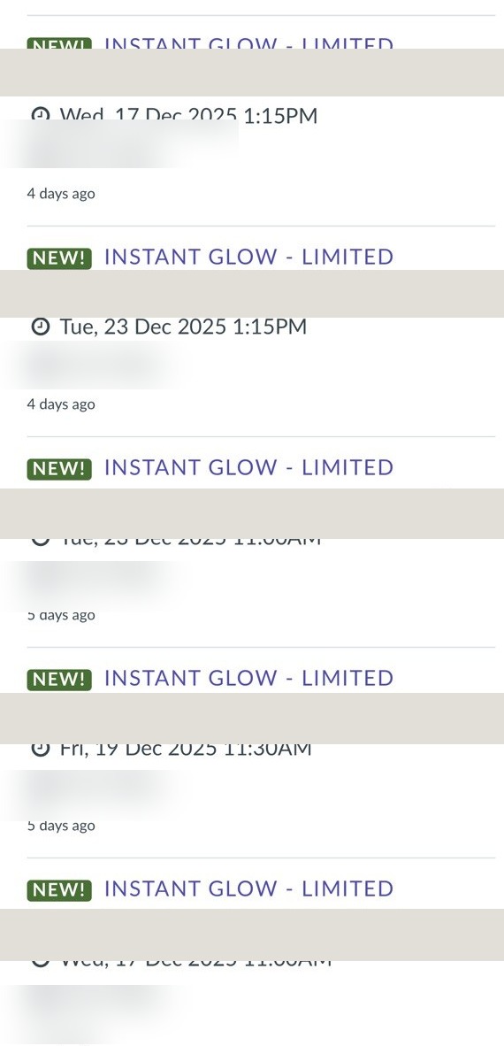 Timely activity feed, patient names redacted